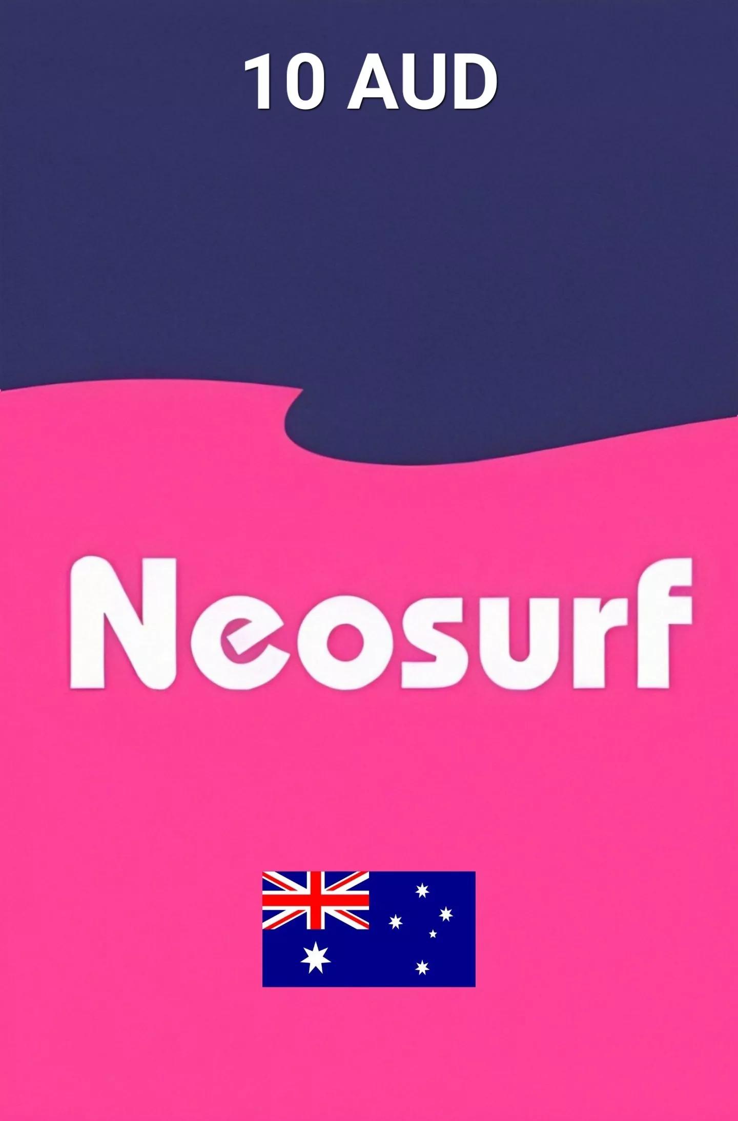 Neosurf Australia 10 AUD Gift Card cover image