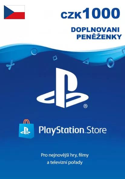 Czech Republic PSN 1000 CZK Gift Card cover image