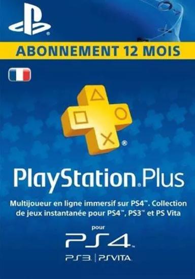 France PSN Plus 12-Month Subscription Code cover image