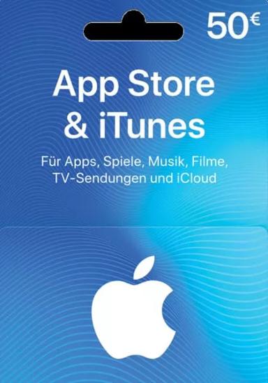 iTunes Germany 50 EUR Gift Card cover image