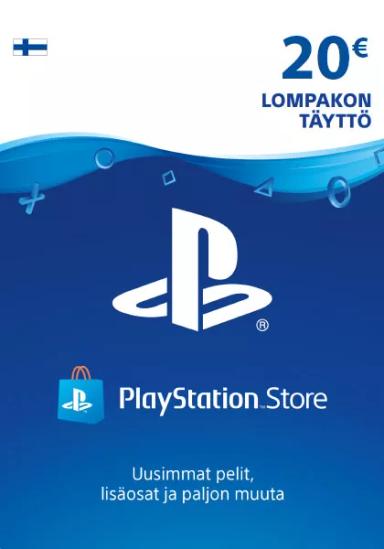 Finland PSN 20 EUR Gift Card cover image